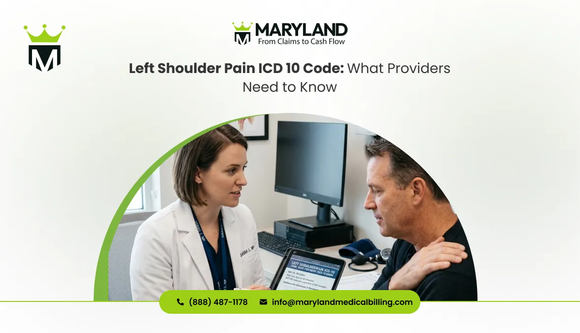 Left Shoulder Pain ICD 10 Code: What Providers Need to Know